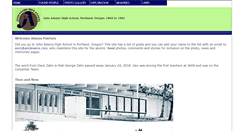 Desktop Screenshot of johnadamsportland.com